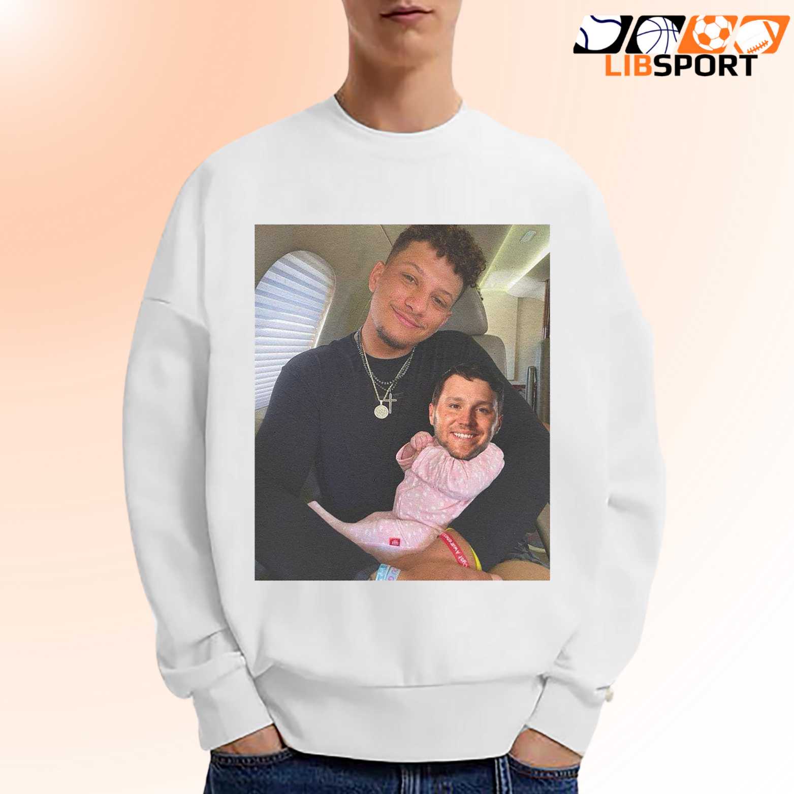 Chiefs Meme Shirt, Patrick Mahomes Babying Josh Allen Tee, Nfl Fan Unisex T-Shirt